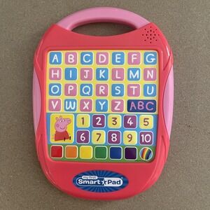 Peppa Pig My First Smart Pad Electronic Interactive Learning Toy ABC 123 Colors